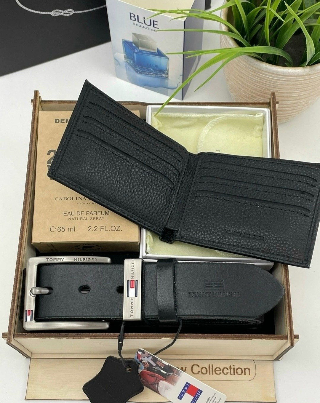 мужские комплекты,мужской кошелек tommy hilfiger,портмоне томми хилфигер мужские,набор для мужчин,мужской подарочный набор