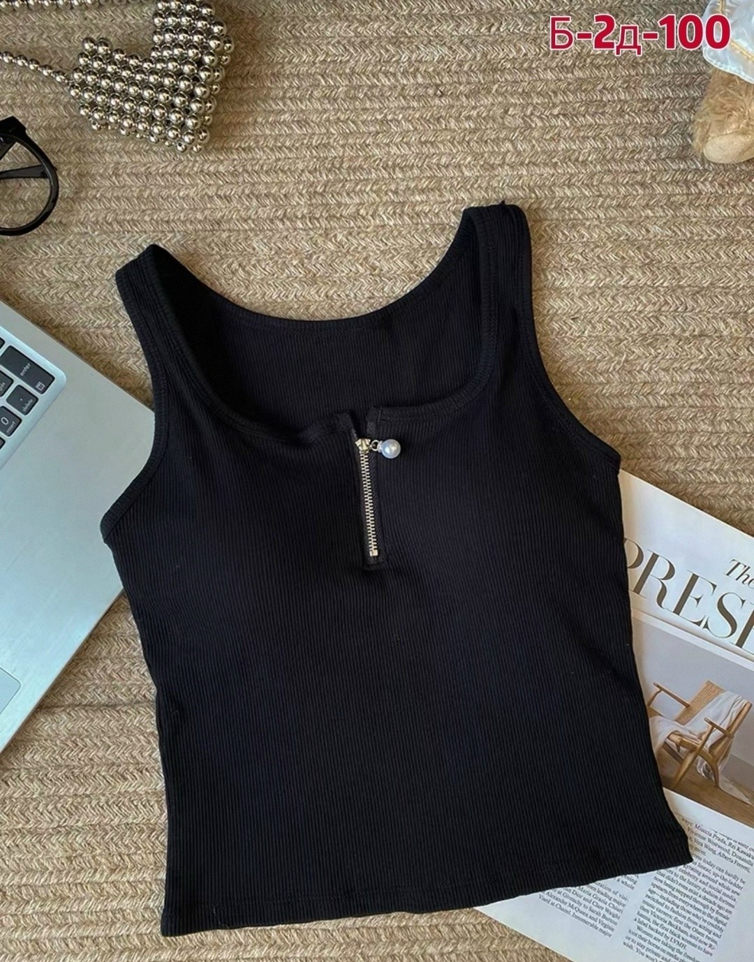 женская майка,женские топы,трикотажная майка на молнии,топ майка,трикотажная майка