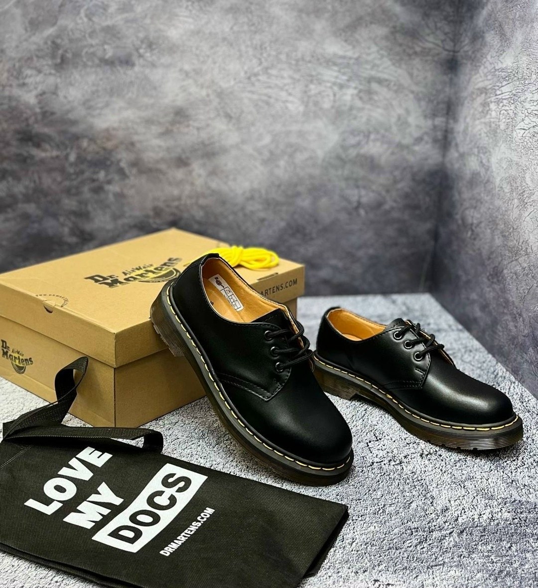 полуботинки dr martens,,ботинки dr martens,мартинсы 1460,ботинки полуботинки мужской, женский dr. martens черный