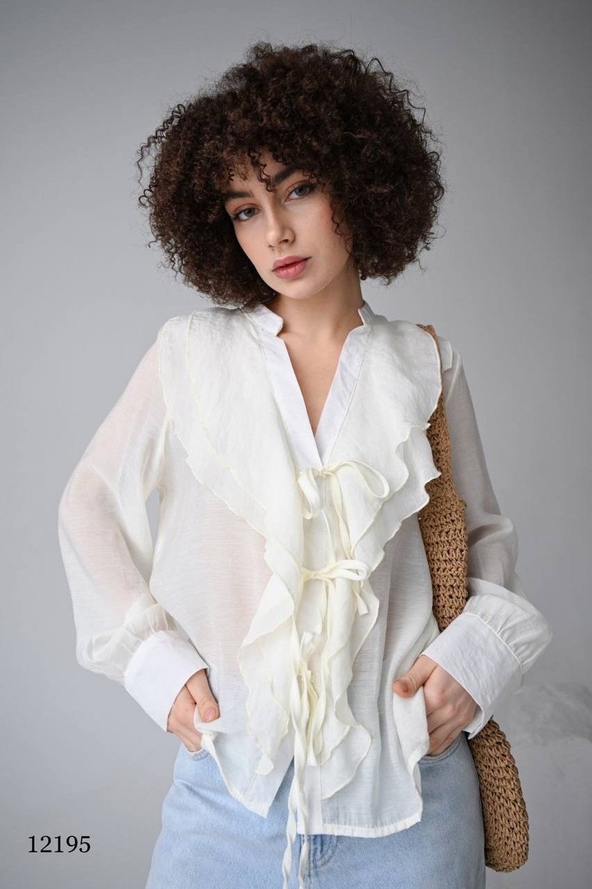 блузка с оборками,женские блузки,блуза с завязками,блузка с рюшами,блуза