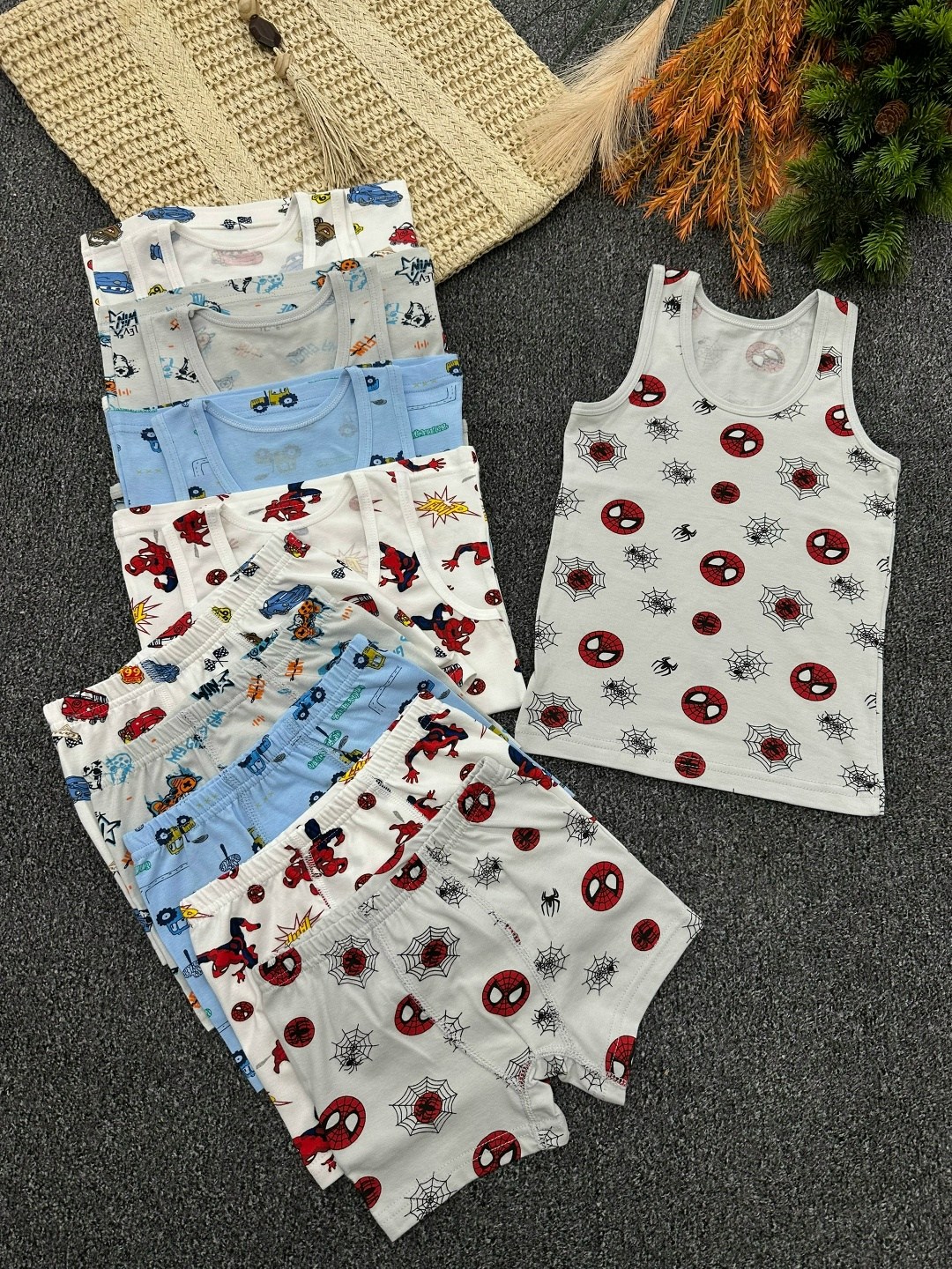 комплект нижнего белья для мальчика,комплект майка трусы для мальчика,детское нижнее белье,комплект майка трусы,комплект белья майка и трусы