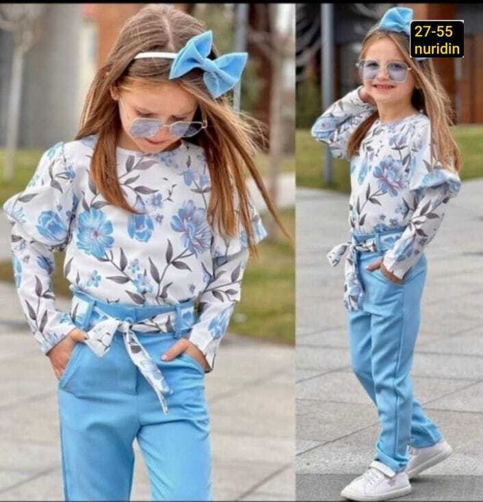 костюм для девочек,костюм детский двойка,костюм детский,комплект блузка и брюки,