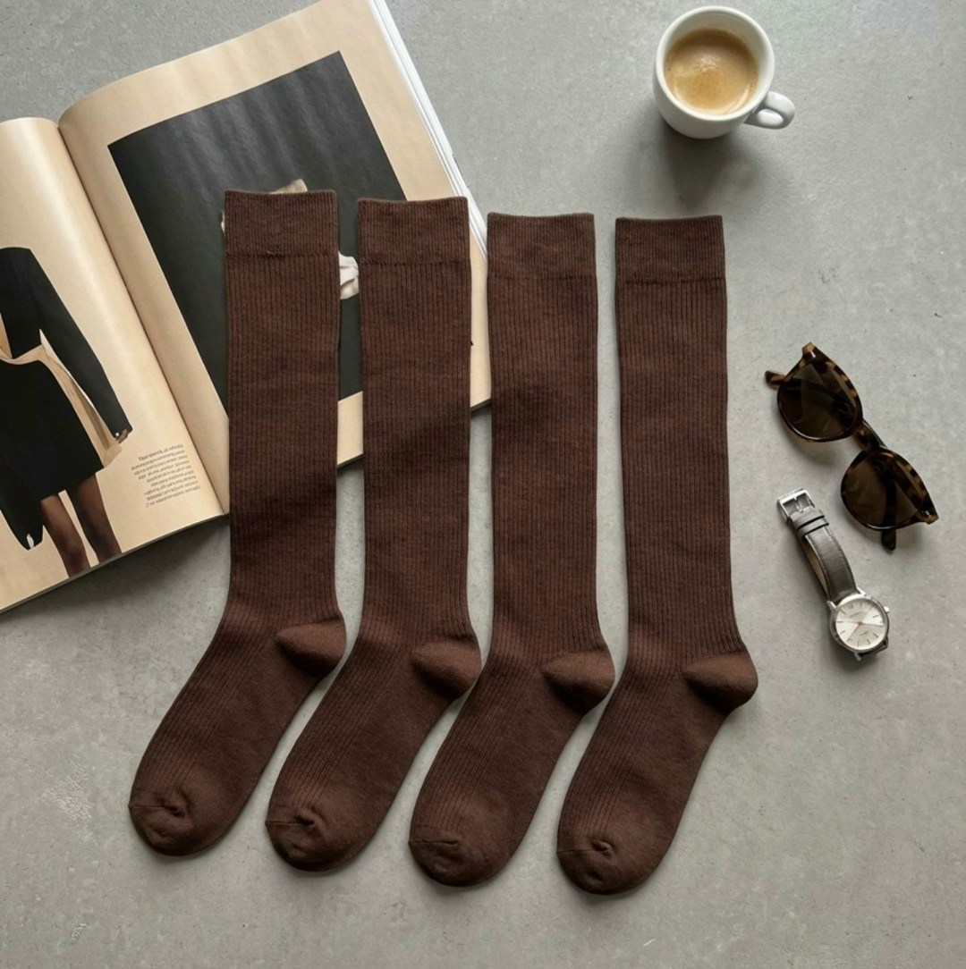 длинные носки,женские гольфы,гольфы теплые,гольфы длинные,хлопковые чулки