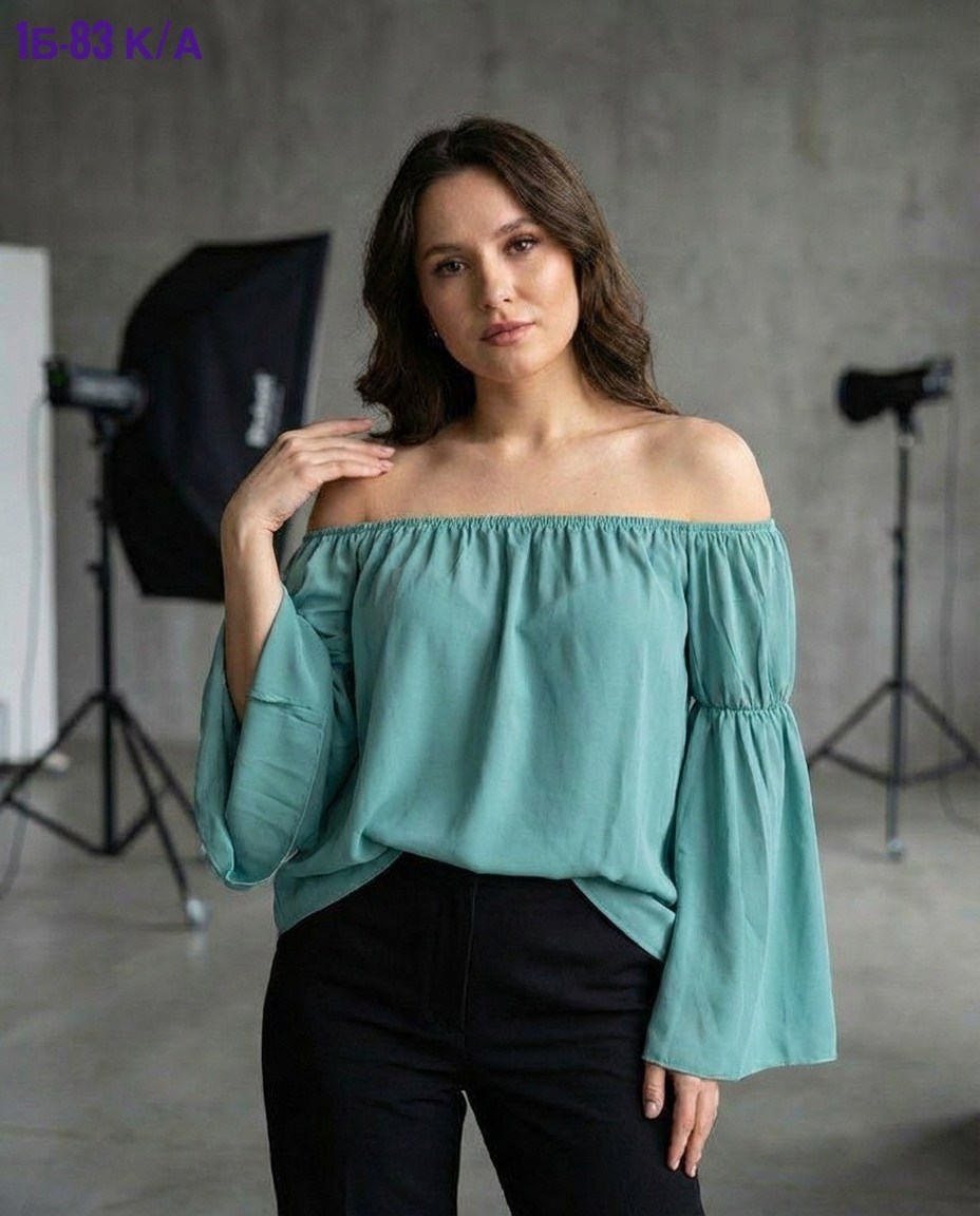 блузка с открытыми плечами,блуза с открытыми плечами,блузка с объемными рукавами,блузы,блузка женская