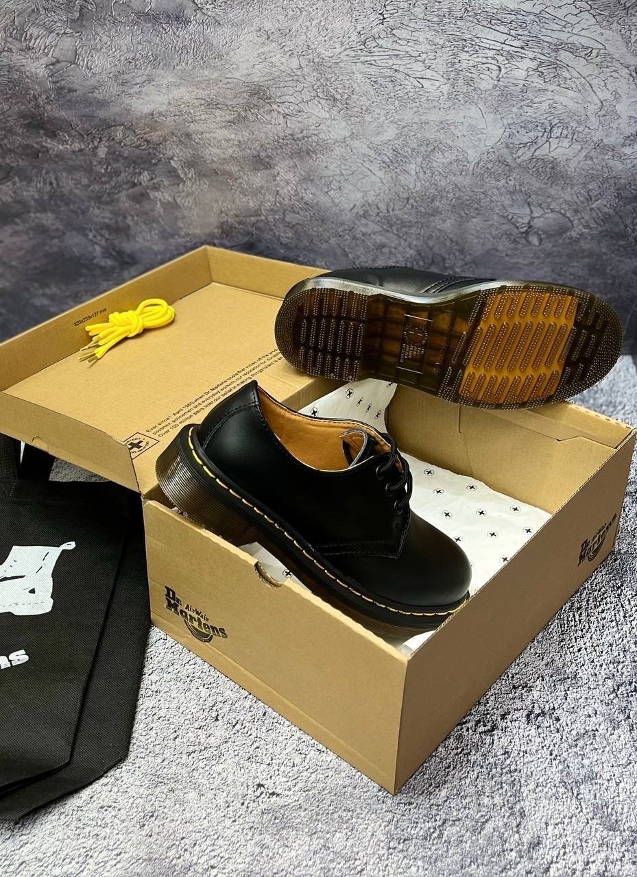 полуботинки dr martens,,ботинки dr martens,мартинсы 1460,ботинки полуботинки мужской, женский dr. martens черный
