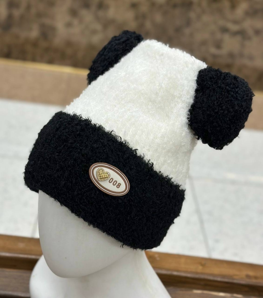 шапка плюшевая,шапка с медвежьими ушками,плюшевая шапочка,зимняя шапка,теплые шапки