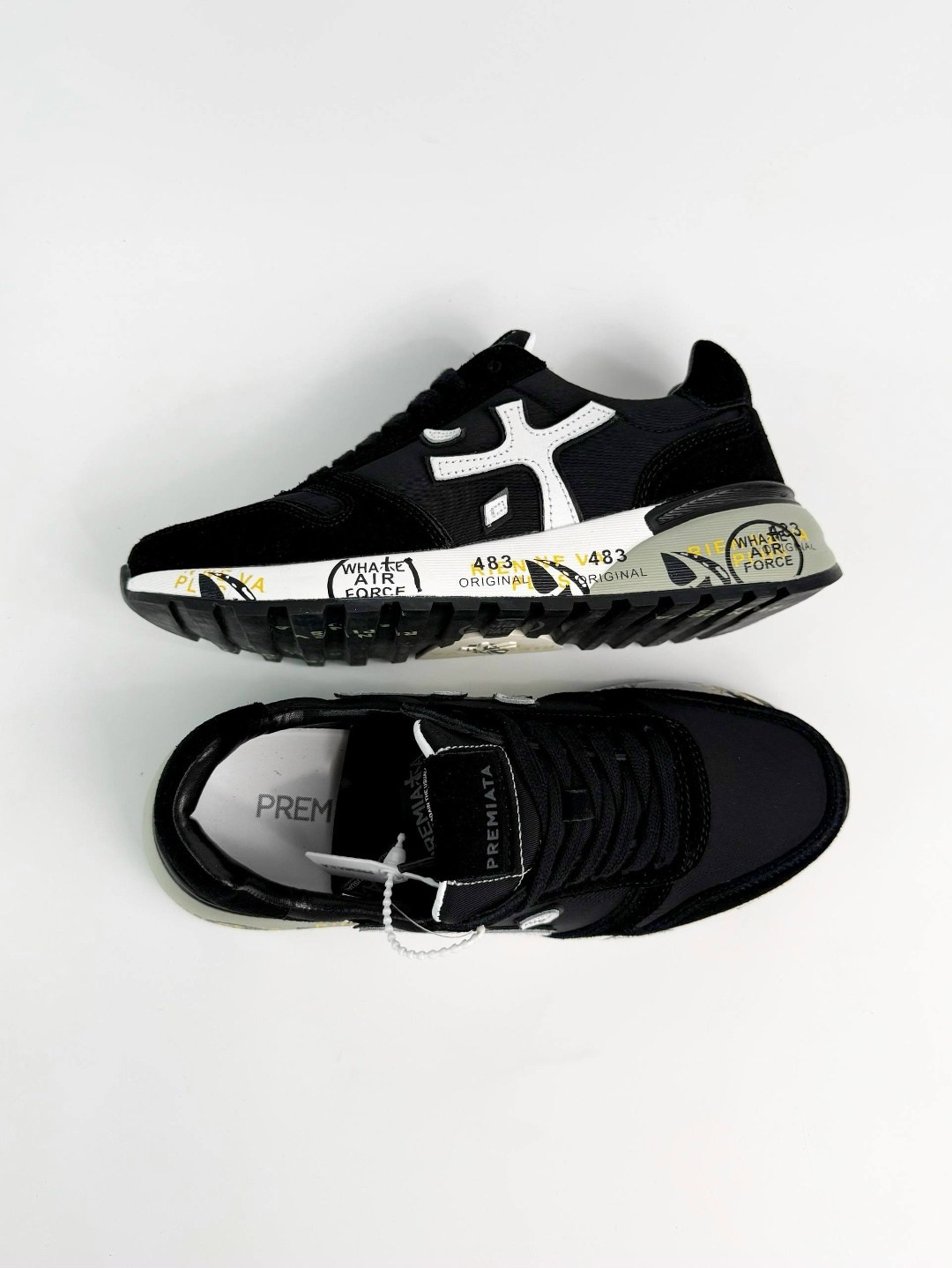 мужские кроссовки premiata,кроссовки premiata,кроссовки premiata mick цвет черный,кроссовки премиата,кроссовки premiatа