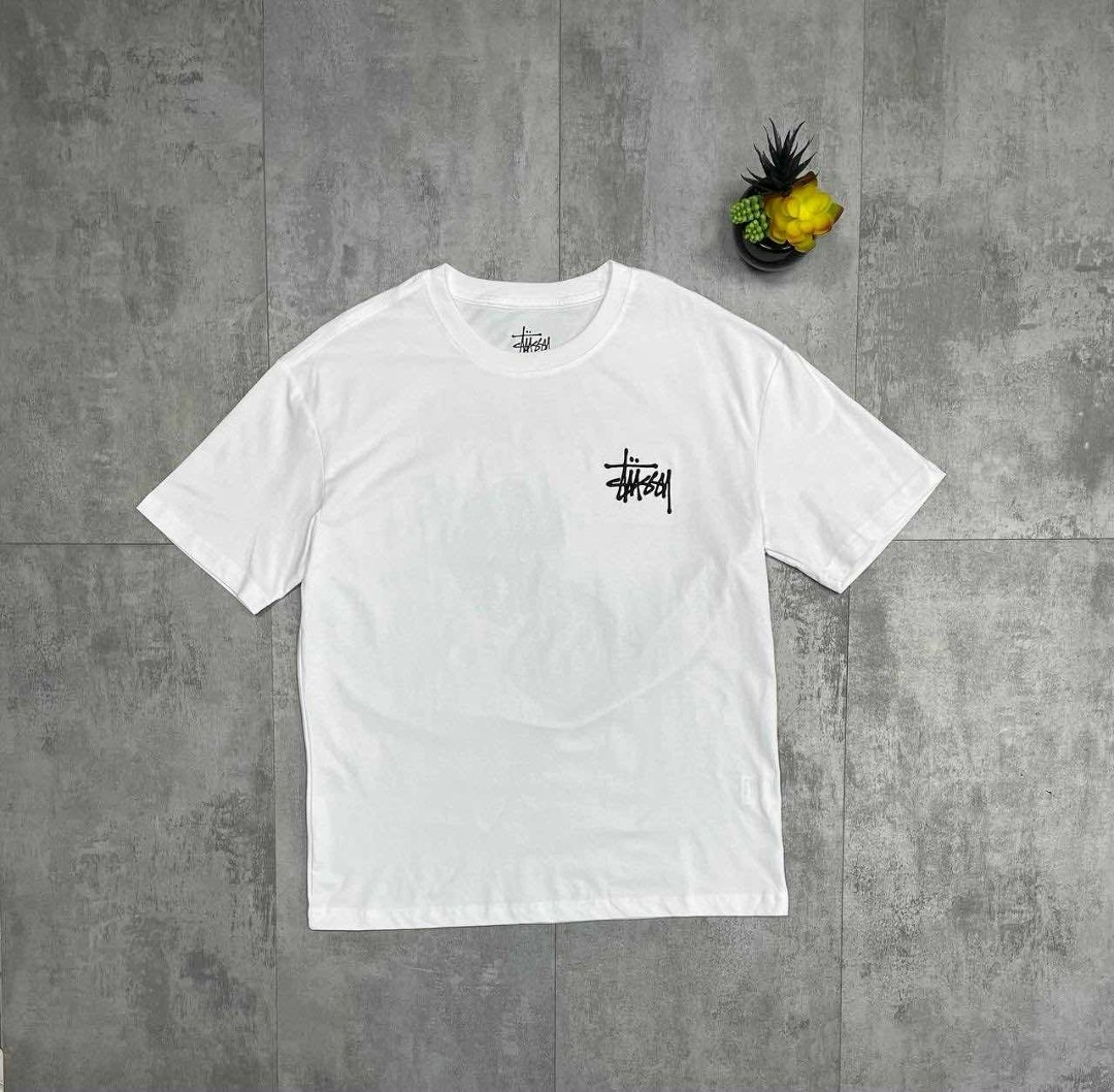 футболки stussy,футболки для мужчин,стиль футболка,комплект футболки,футболки белые