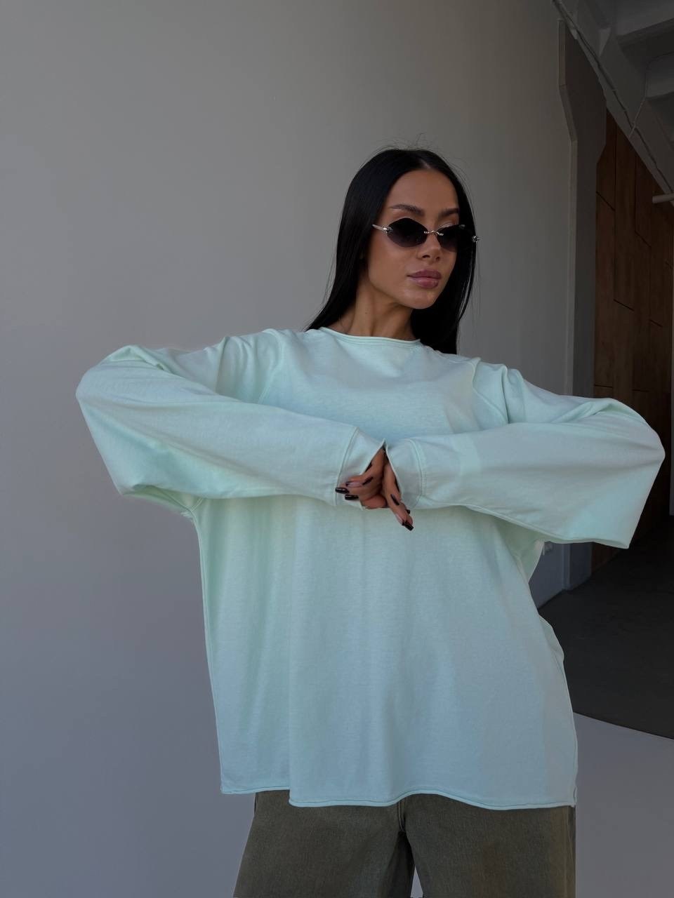 лонгслив оверсайз белый хлопок,лонгслив женский оверсайз,лонгслив оверсайз,лонгслив оверсайз белый,лонгслив оверсайз базовый хлопок utopia wear