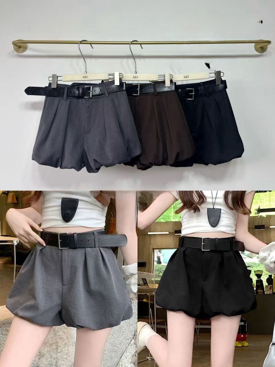 женские шорты,шорты широкие,шорты женские однотонные с завышенной талией,повседневные шорты,женские шорты с высокой талией