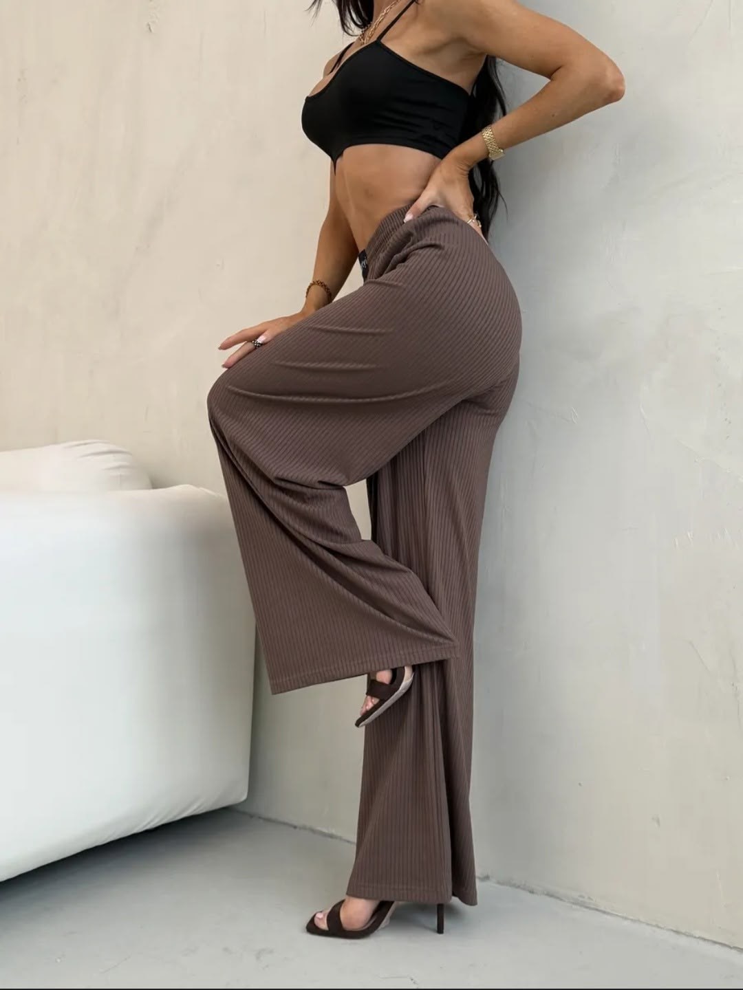 брюки женские трикотажные,трикотажные брюки,вязаные брюки,женские широкие брюки,повседневные брюки