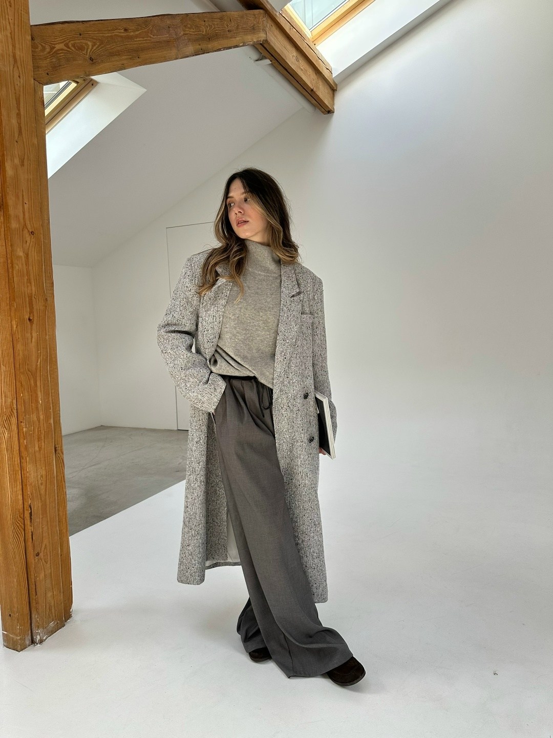 пальто серое,шерстяное пальто,пальто приталенное,пальто длинное,пальто