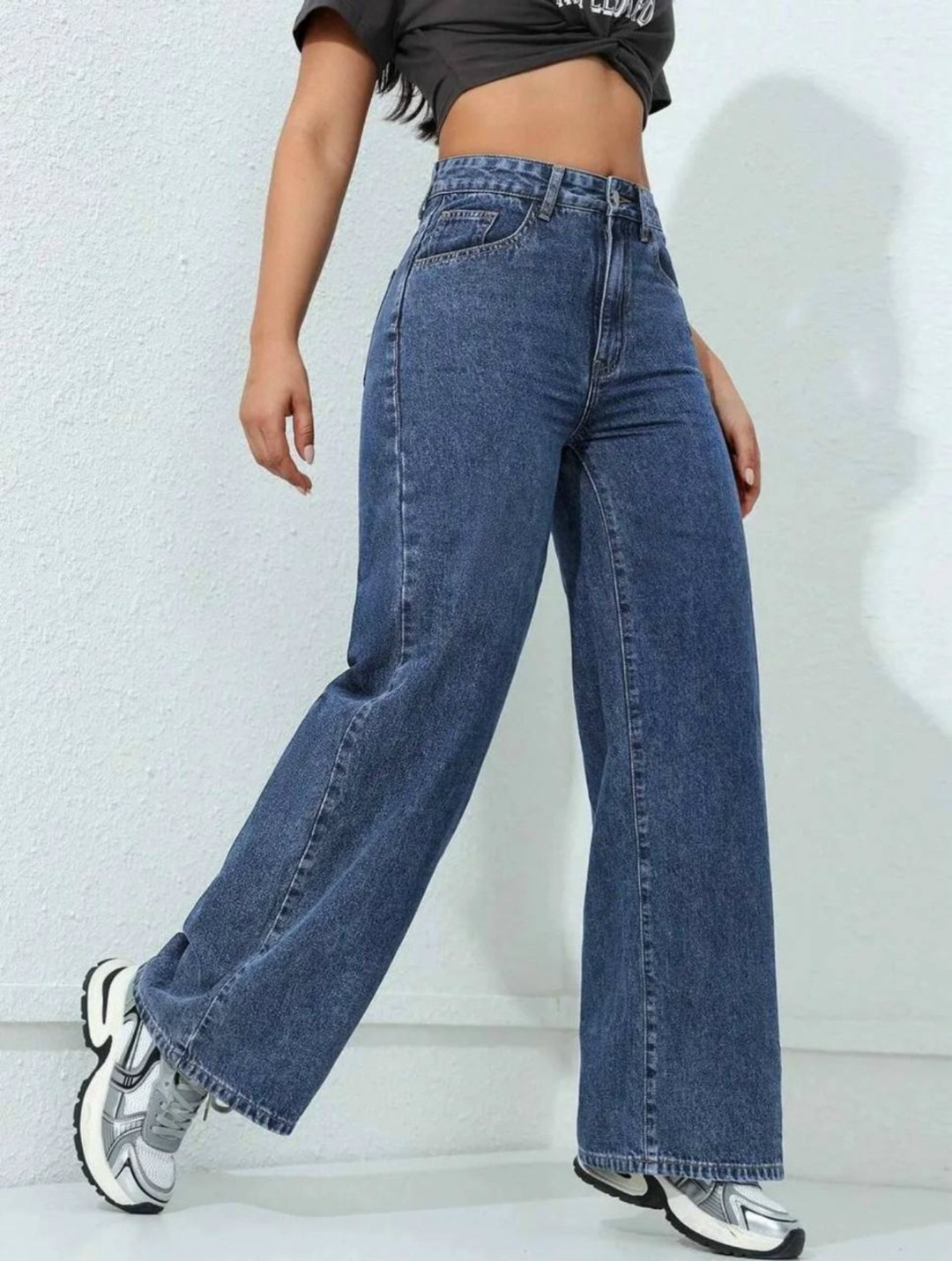 женские джинсы с широкими штанинами,женские широкие джинсы,широкие джинсы,женские свободные джинсы ретро с широкими штанинами,джинсы американка