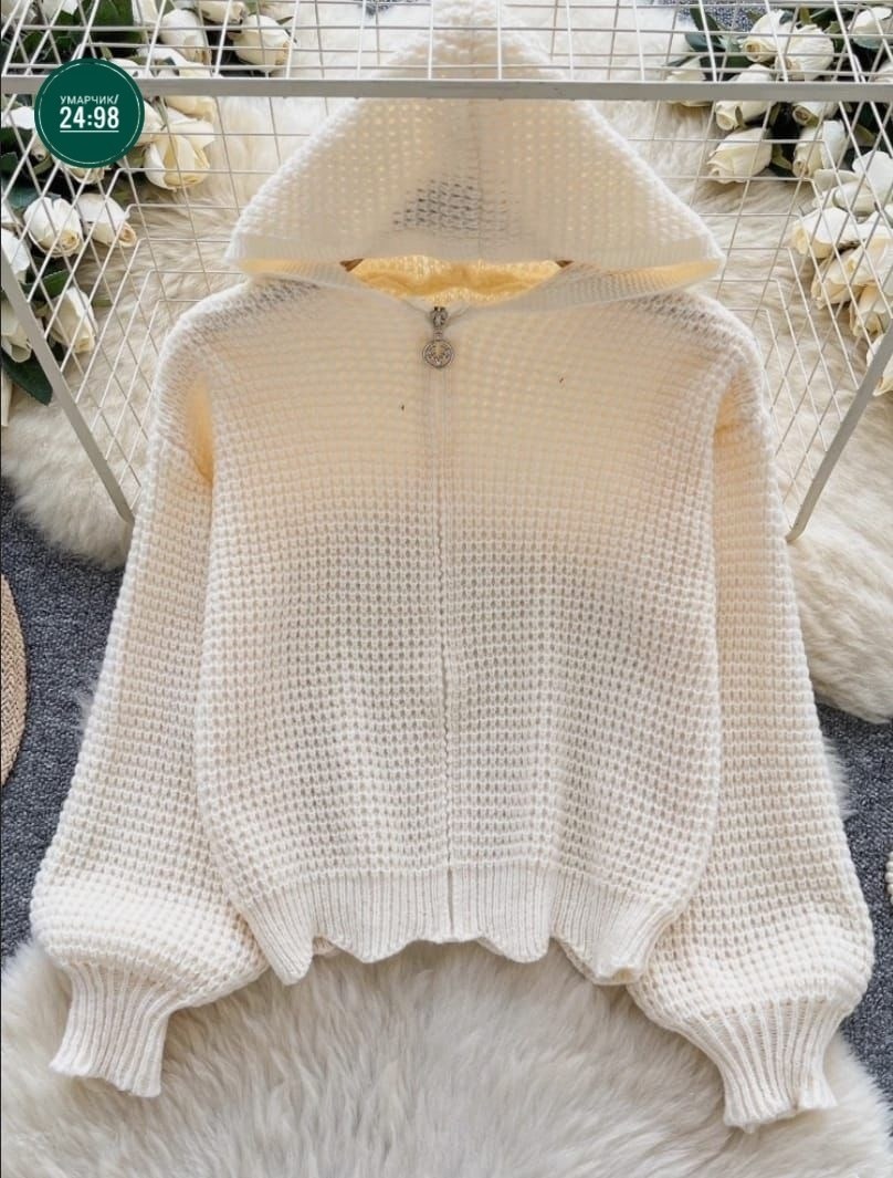 женский вязаный кардиган с капюшоном,женский вязаный кардиган,вязаная кофта,кардиган кофта,кофта женская