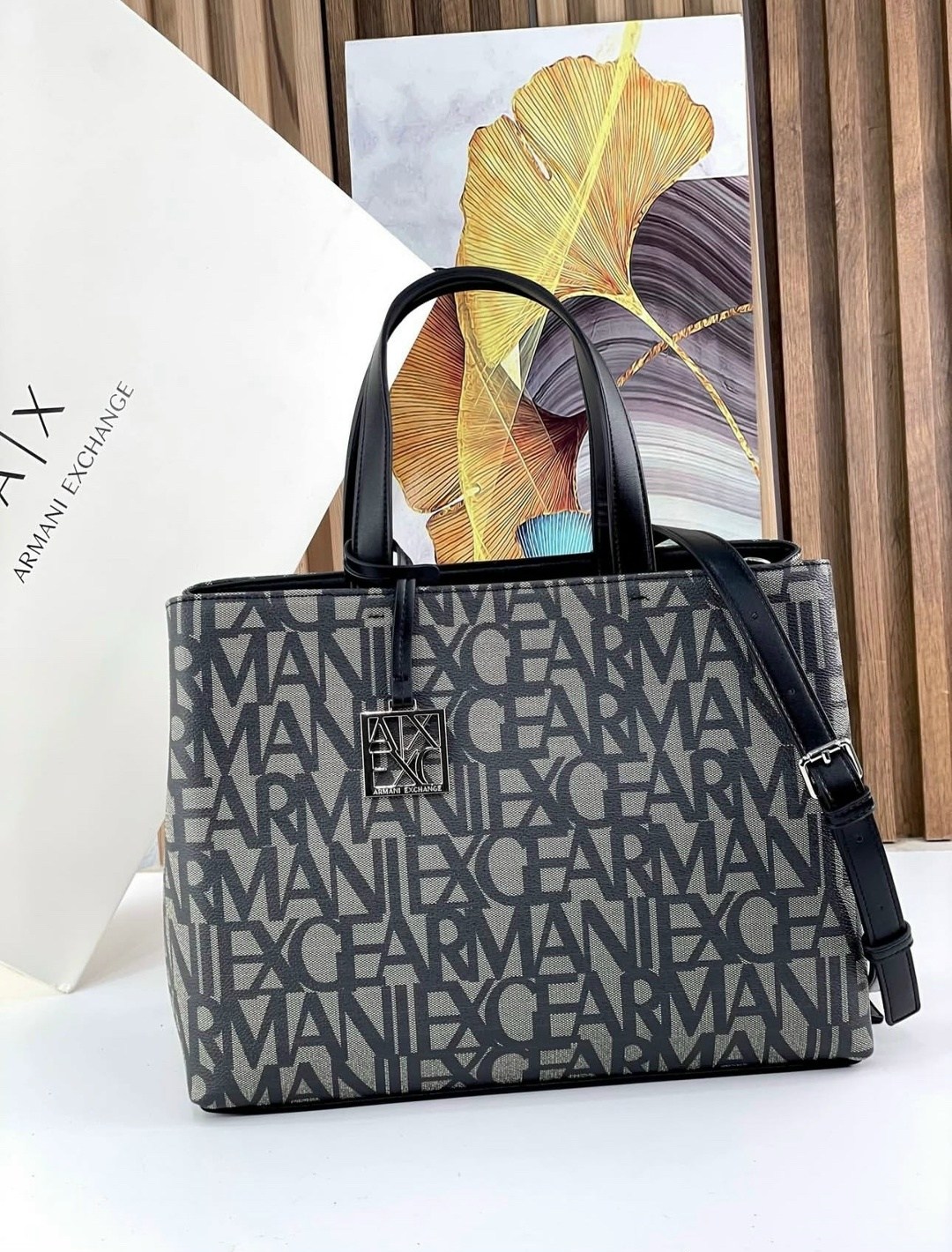 женская сумка armani exchange,сумка armani,чёрная сумка armani exchange,сумка армани эксчендж,armani exchange сумка