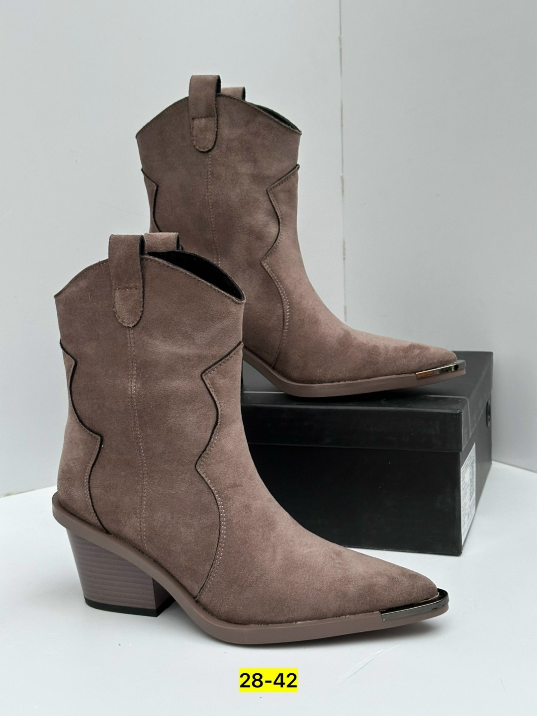 ботинки замша,, женская , женская,замшевые шоколадные казаки isabel marant