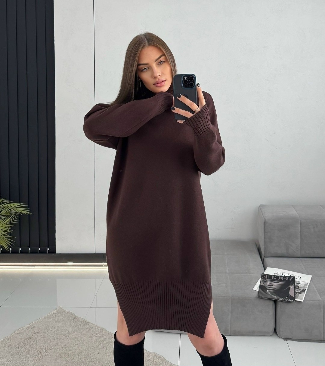 вязаное платье,свитер платье вязаный,платье вязаное женское,платье-свитер оверсайз,вязаное платье с горлом