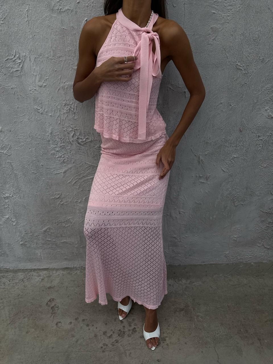 платье вязаное крючком,вязаная крючком одежда,женский костюм вязаный,женский трикотажный костюм с юбкой,вязаное платье