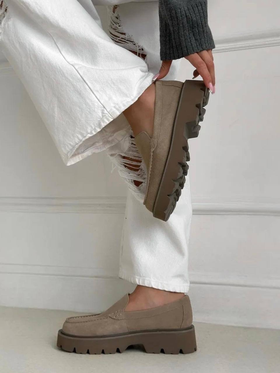 ,женские лоферы,лоферы из натуральной замши,модные лоферы,лоферы замшевый