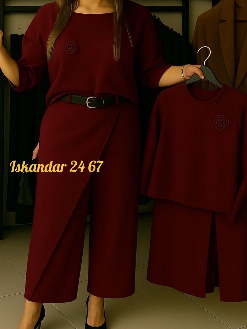 голубой брючный костюм женский,брючный костюм,блуза, кюлоты taita plus 2319 бирюза,женские костюмы с юбкой,брючный костюм голубой