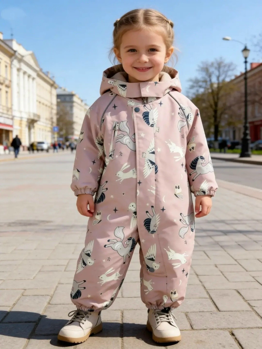 crockid комбинезон демисезонный,комбинезон утепленный crockid,комбинезон crockid,комбинезон утеплённый crockid вк 60032/н/30 ал розовый,крокид комбинезон для девочки демисезон