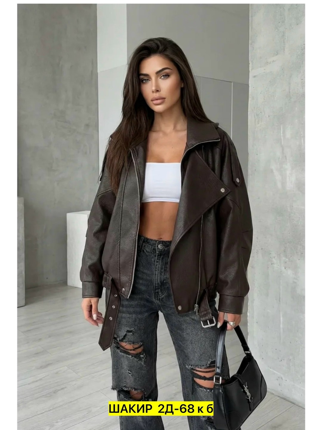 куртка бомбер оверсайз кожаная c&c fashion,косуха кожаная женская чёрного цвета,кожаная женская куртка,куртка косуха из экокожи,кожаная куртка косуха