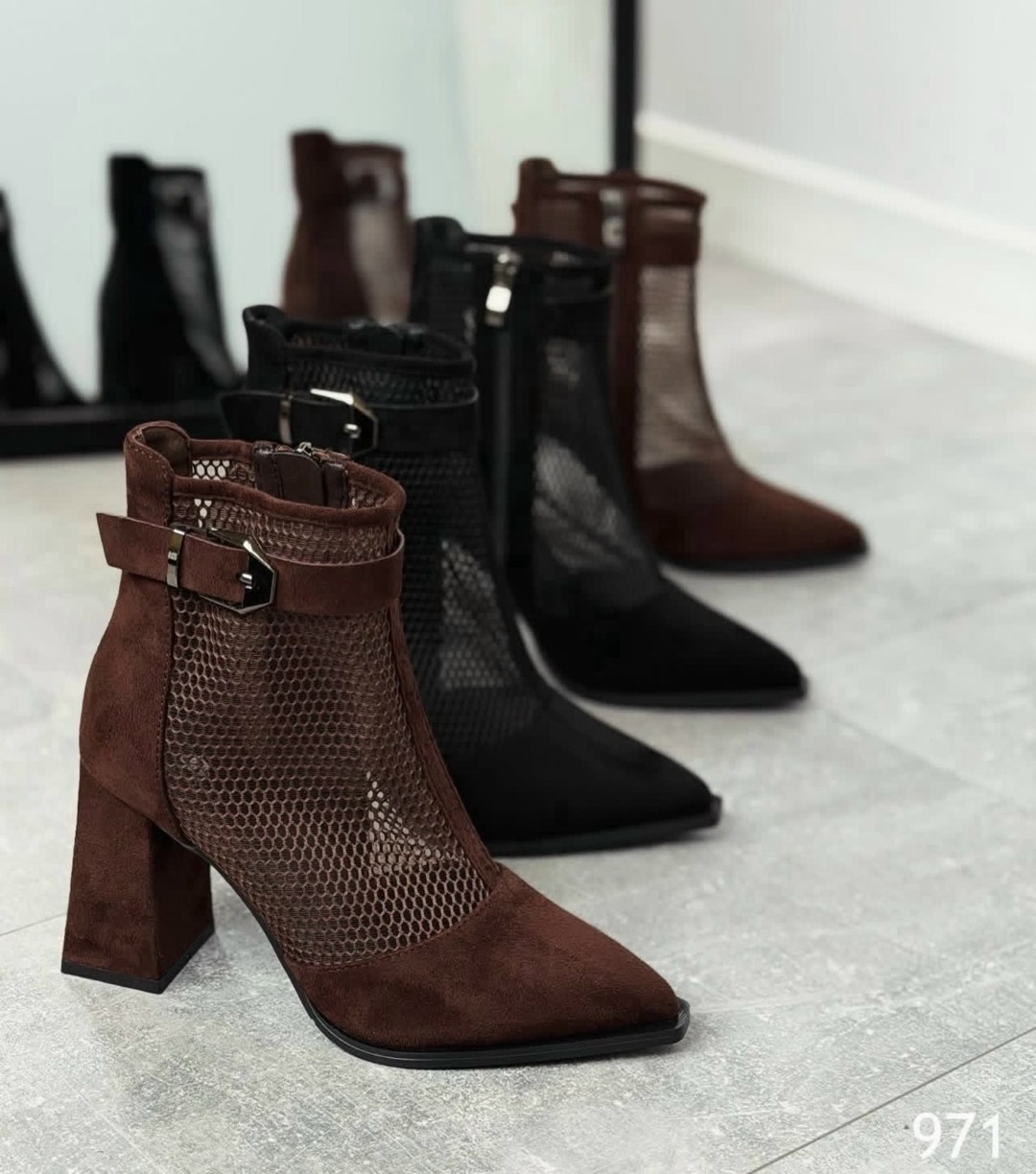 ботильоны в сеточку,ботильоны женские,,стильные ботильоны,женская