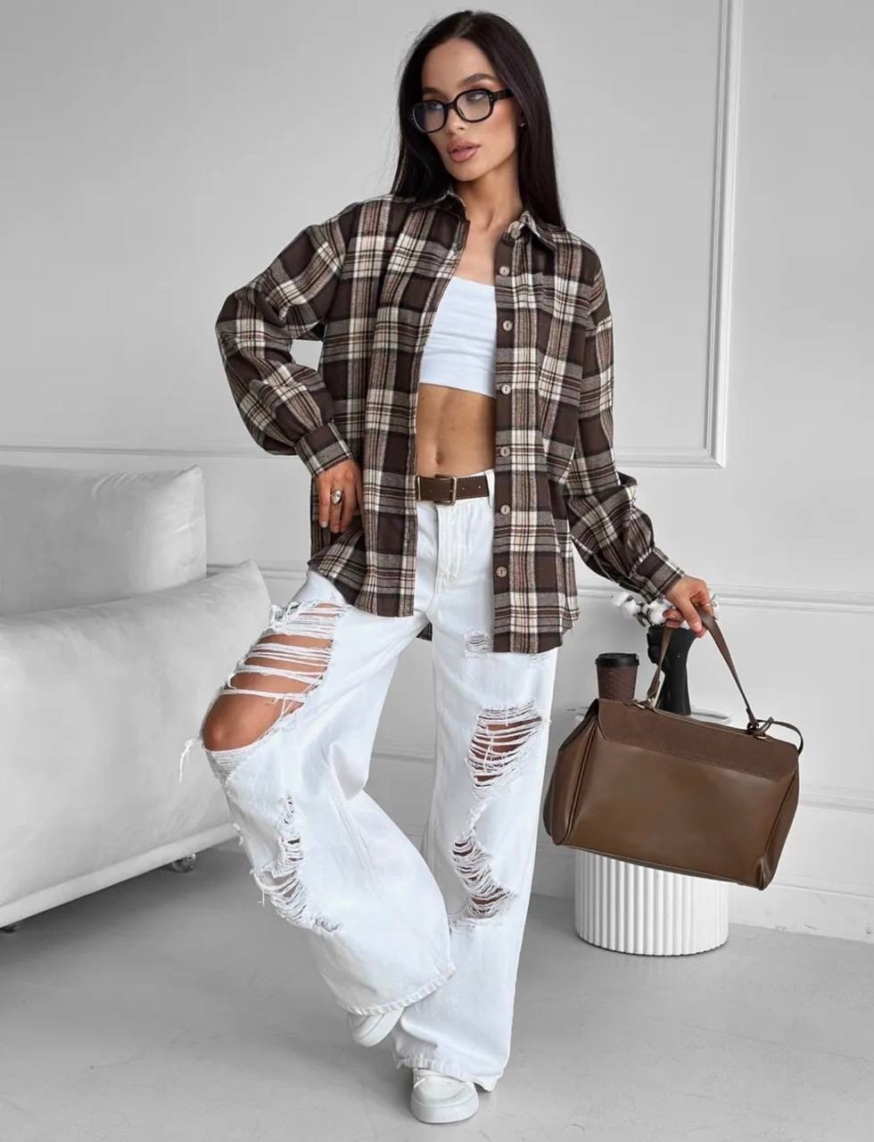 рубашка в клетку оверсайз удлиненная 2e_brand,рубашка в клетку оверсайз удлиненная теплая sondi,рубашка в клетку оверсайз на кнопках,рубашка женская в клетку оверсайз,рубашка в клетку женская теплая о