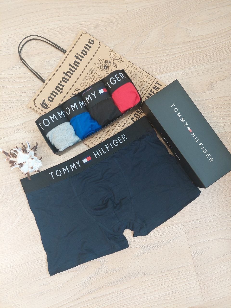 набор мужских трусов tommy hilfiger,мужские трусы томми хилфигер набор 5 шт,комплект трусов томми хилфигер,мужские трусы tommy hilfiger,трусы томми хилфигер набор