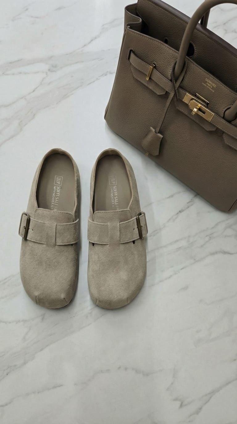 шлепанцы замшевые,,мюли замшевые,модные шлепанцы,модные тапочки