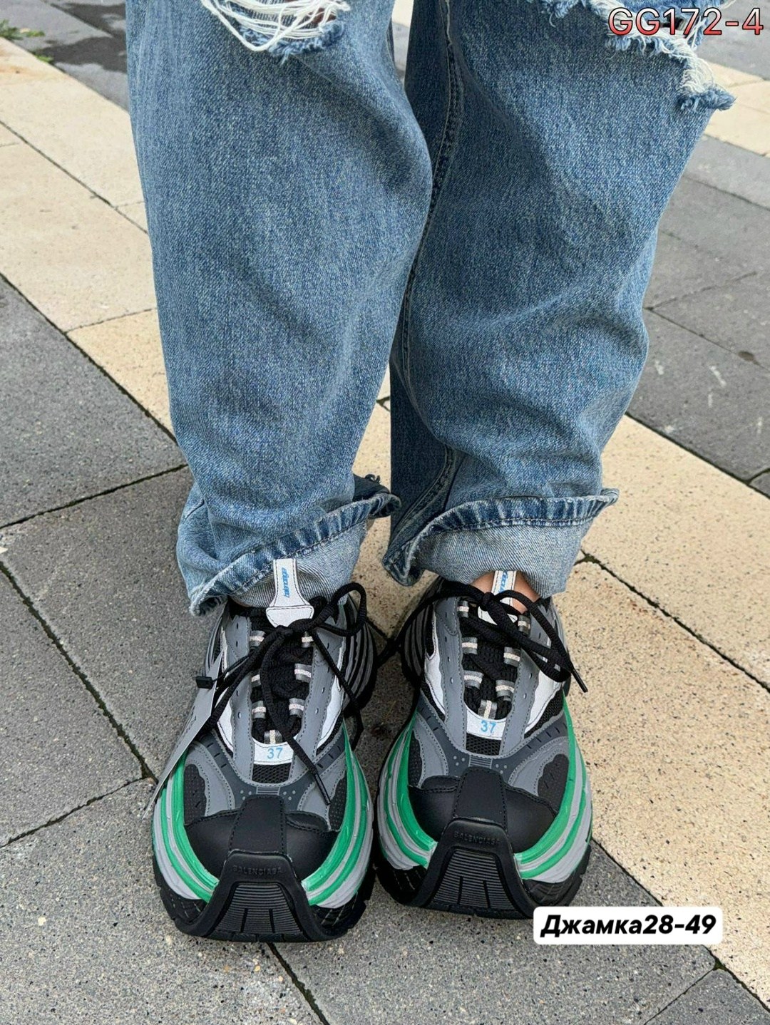 кроссовки balenciaga на высоком подошве арт р172,balenciaga кроссовки,кроссовки женские balenciaga,модная женская ,