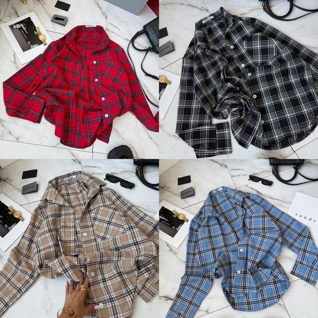 рубашка в клетку женская,рубашка оверсайз в клетку,женская свободная рубашка taruxy,женская рубашка в клетку оверсайз,рубашка женская