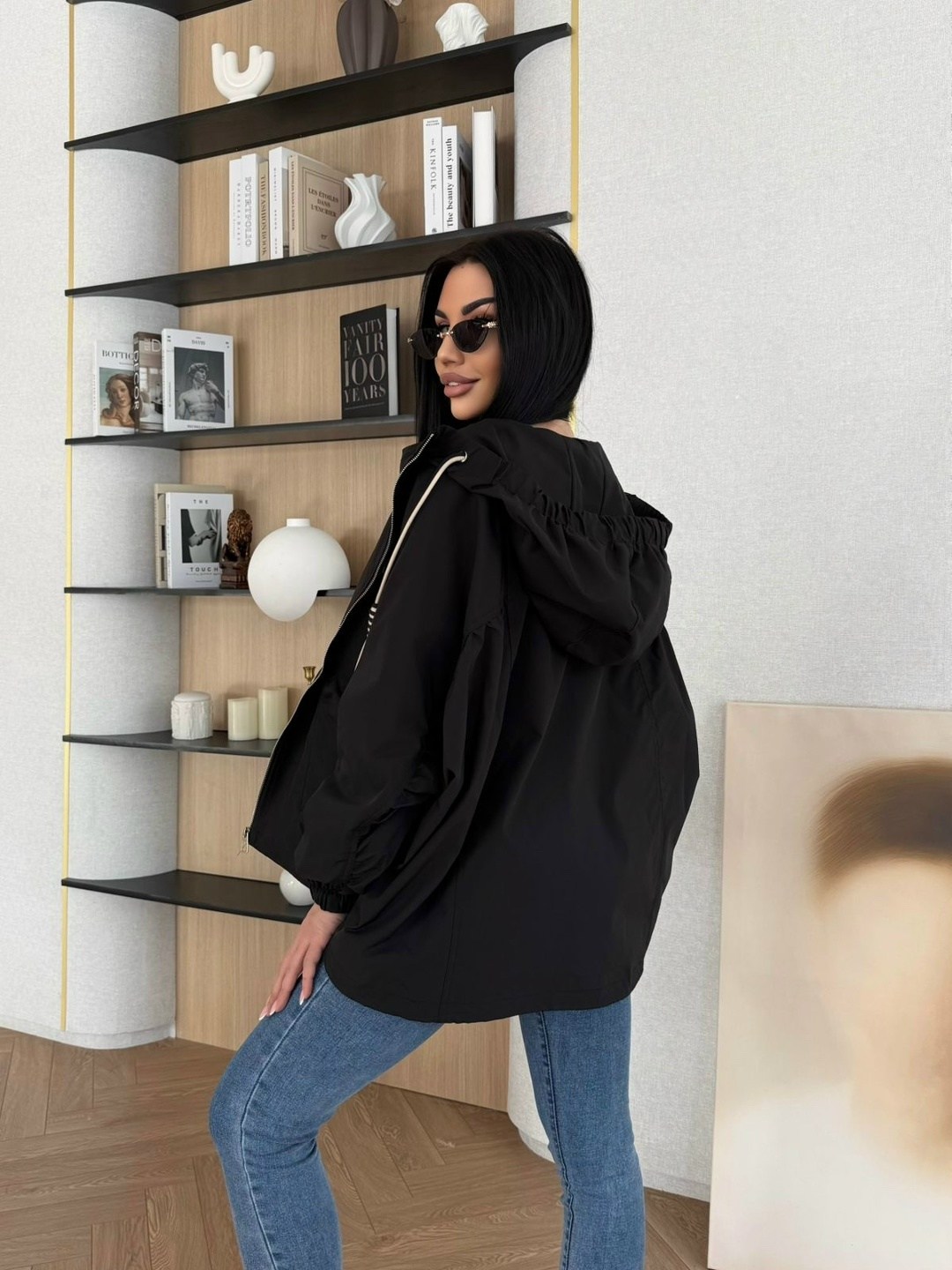 куртка женская,ветровка женская,бомбер утепленный с капюшоном оверсайз sondi,куртка бомбер,куртка женская демисезонная