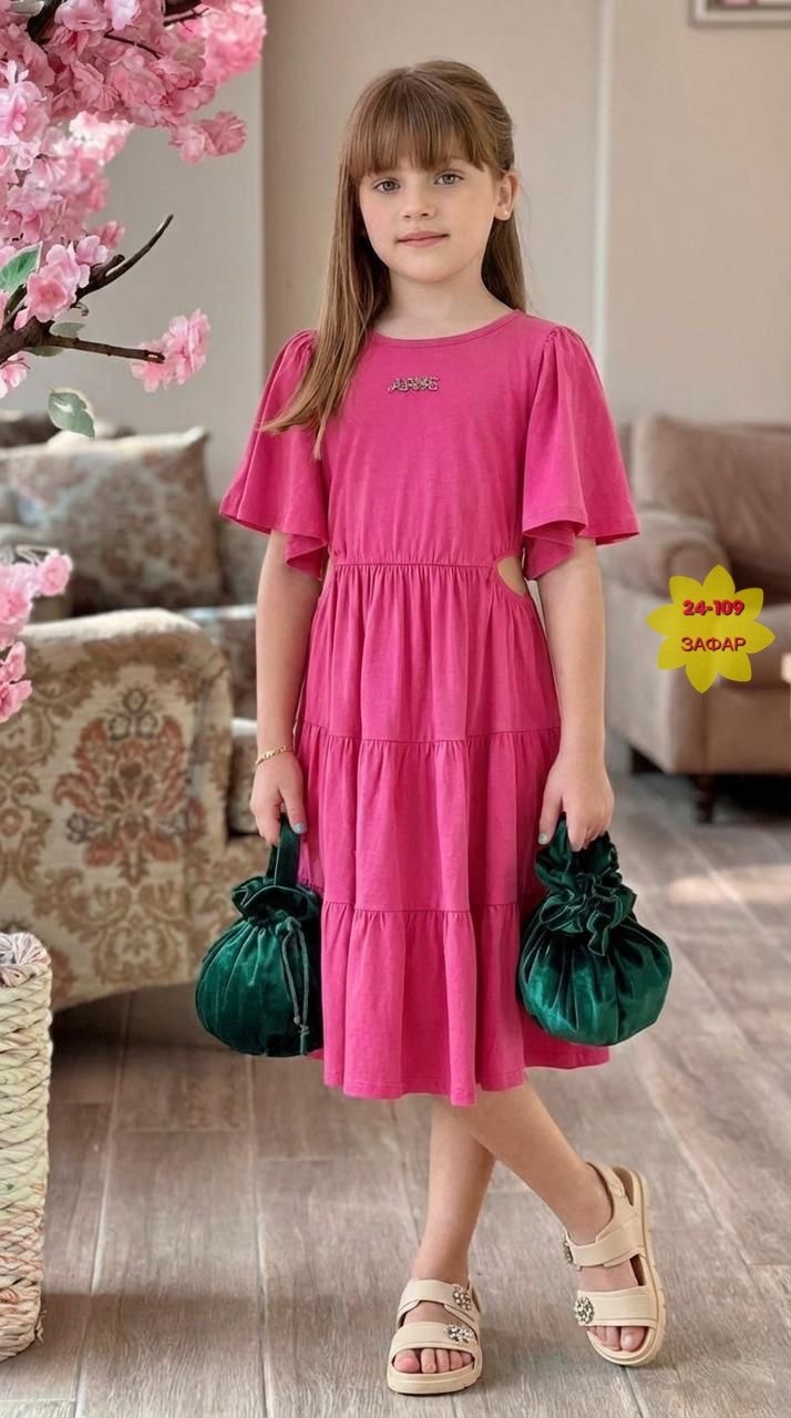 платье для девочки,платье для девочки для садика,вельветовое платье для девочки,платье с длинным рукавом lanakids 126008474,красное платье для девочек