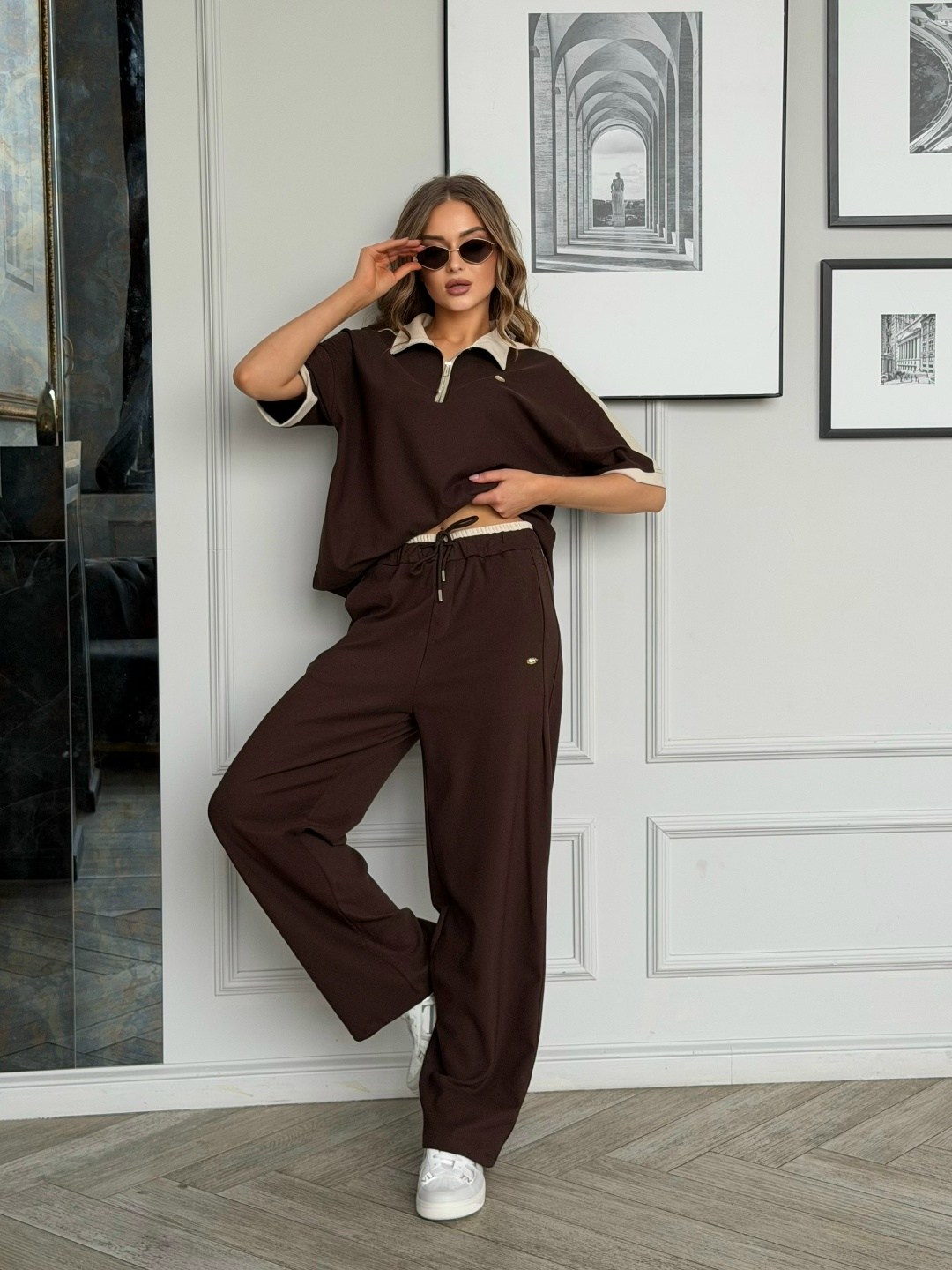 спортивный костюм ольга стиль с948 коричневый,костюм спортивный ольга стиль с-948 коричневый,спортивный костюм ольга стиль 948 коричневый размер 50-56,спортивный костюм ольга стиль с948 коричневый раз