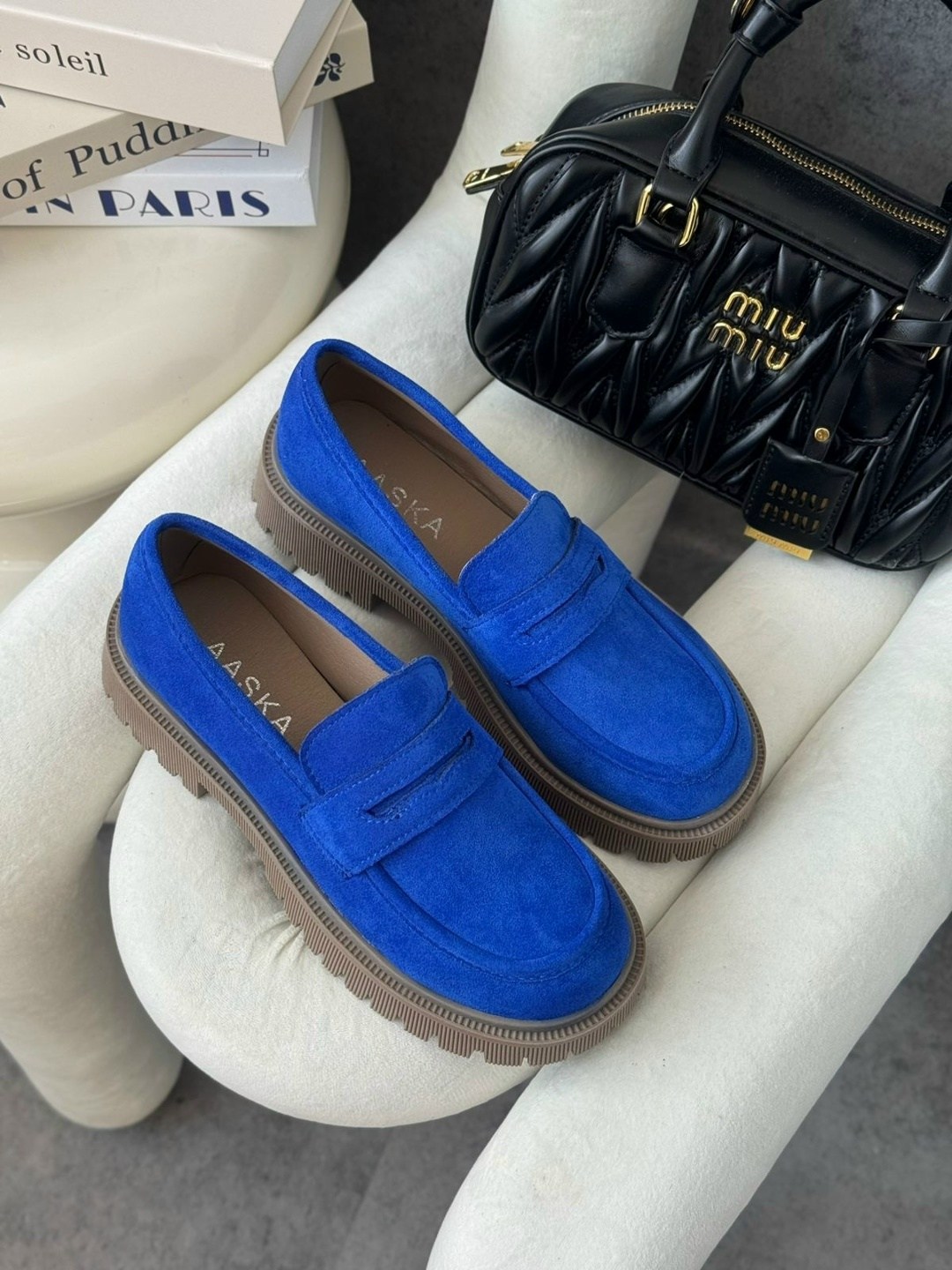 ,синие замшевые лоферы женские,лоферы синие,женские лоферы, женская