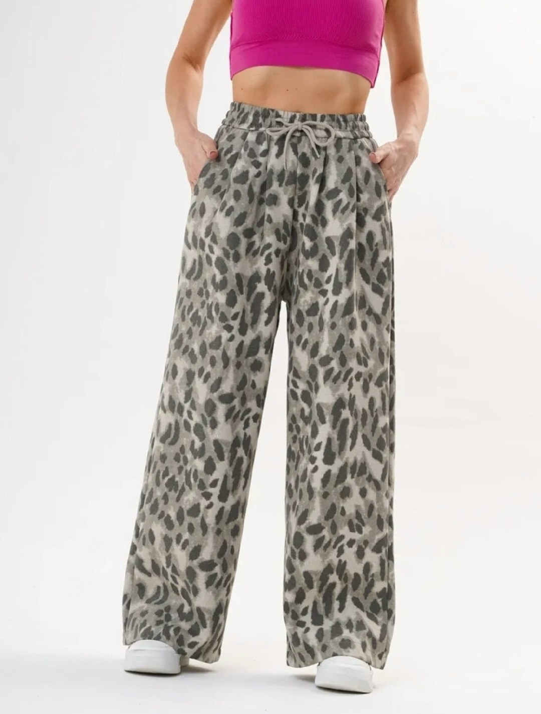 брюки палаццо леопардовые женский,брюки палаццо,широкие брюки,брюки с леопардовым принтом,брюки спортивные леопардовые
