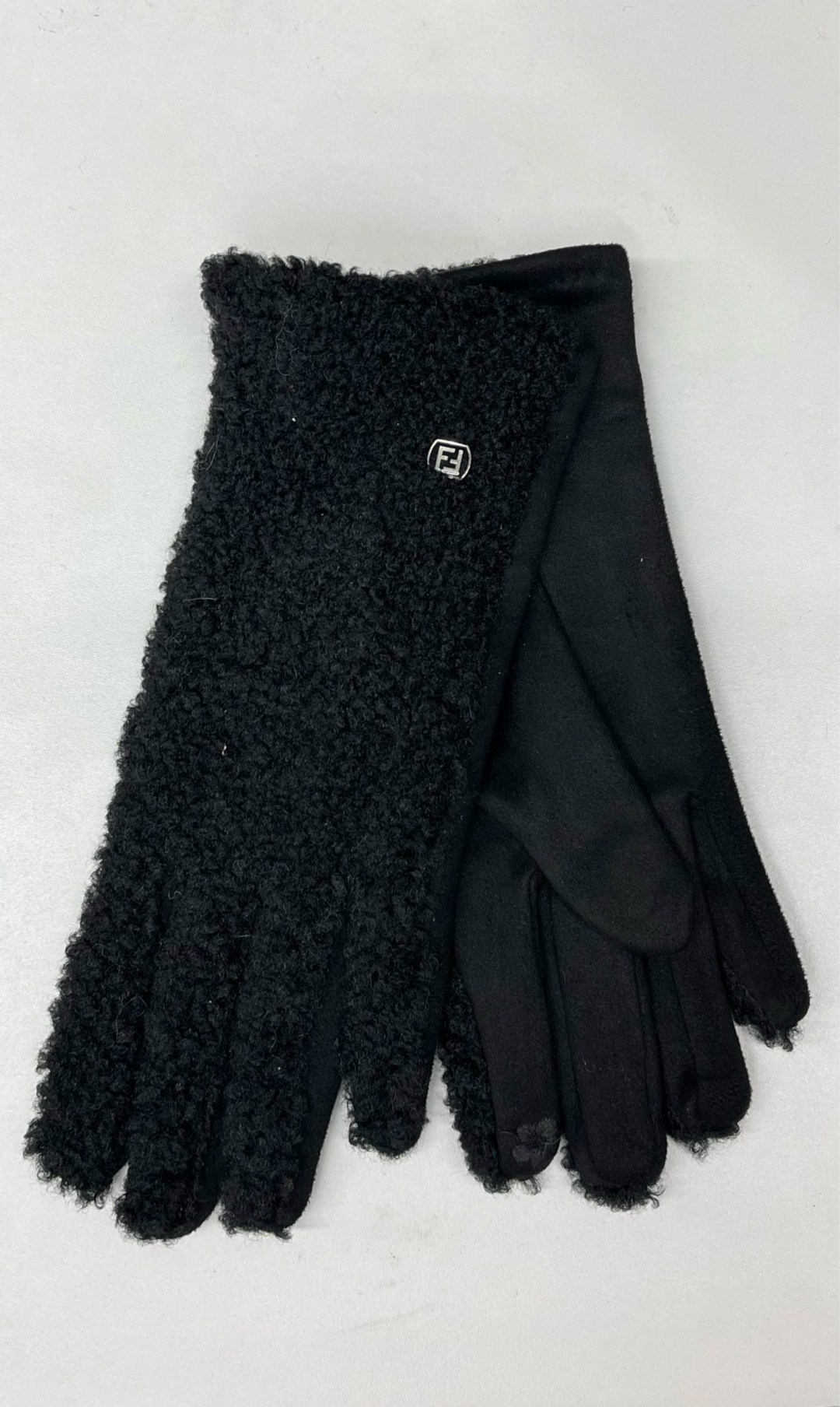 женские перчатки,перчатки женские букле утепленные цвет темно-серый paidanni,перчатки женские серые,перчатка,перчатки мягкие