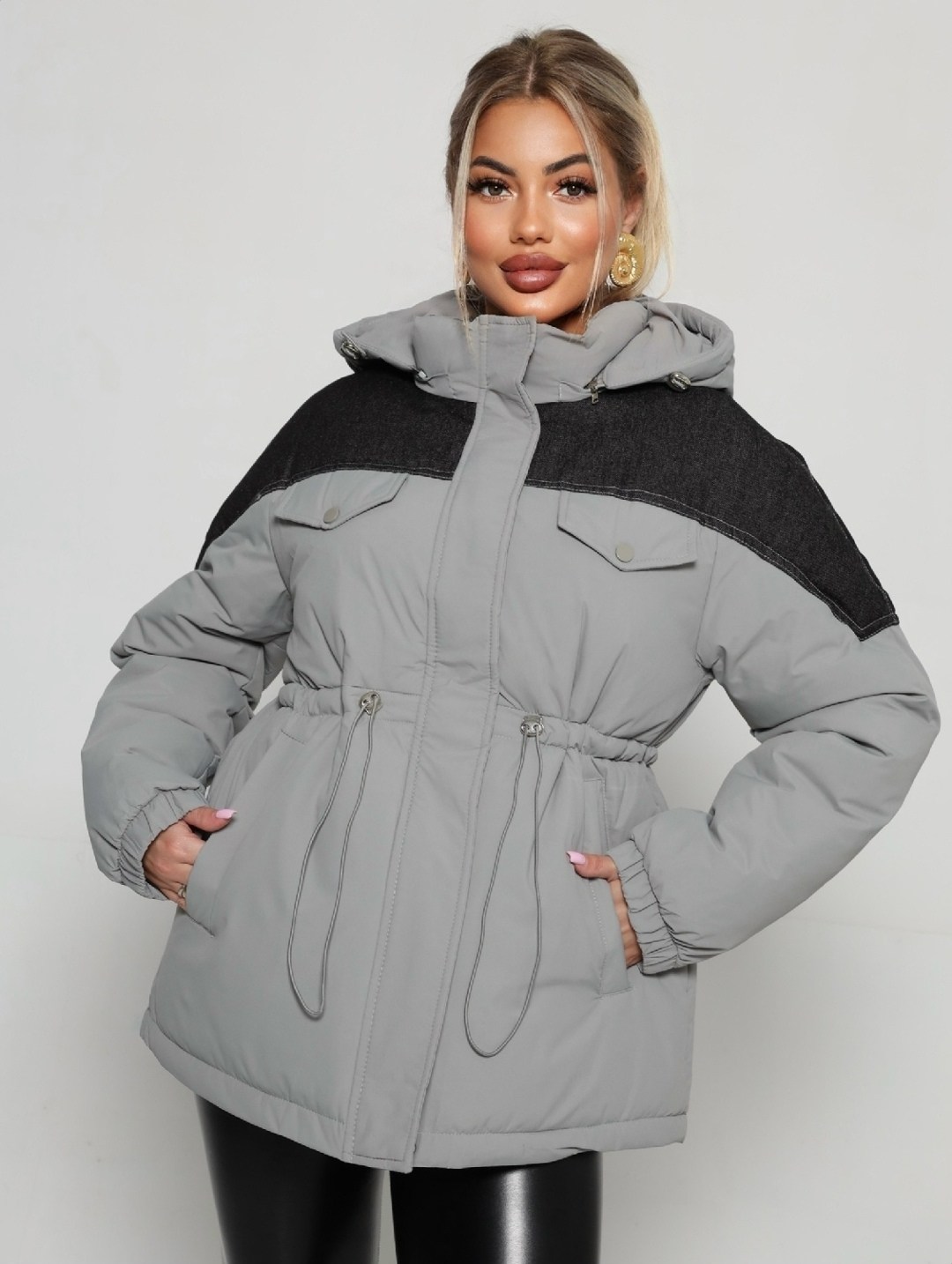 синтепоновые модные демисезонные куртки оверсайз,куртка стильная,демисезонная куртка,женская демисезонная куртка,куртка женская