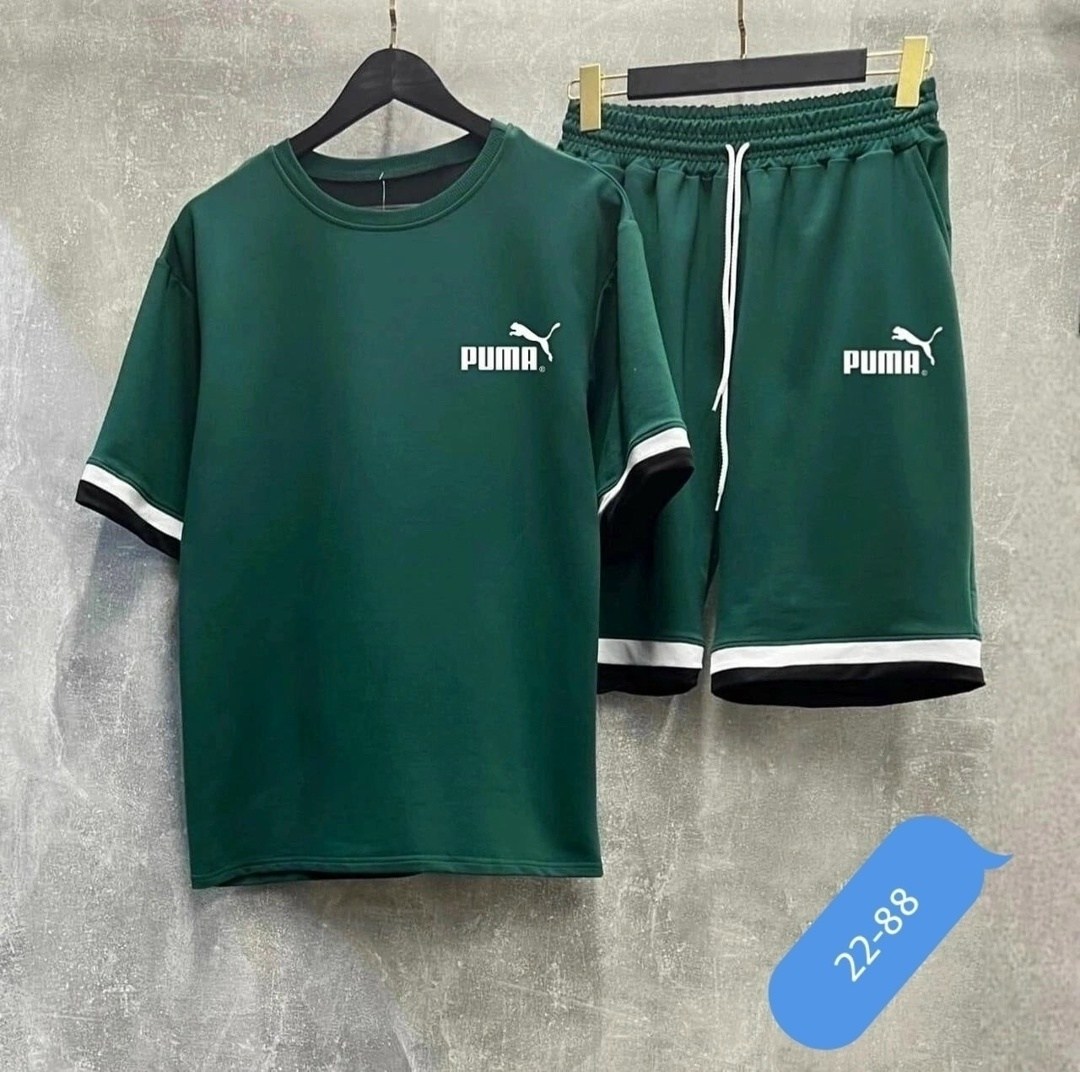 костюм спортивный летний с футболкой и шортами,спортивный костюм футболка шорты,костюм спортивный мужской,спортивный костюм для мужчин,костюм мужской puma