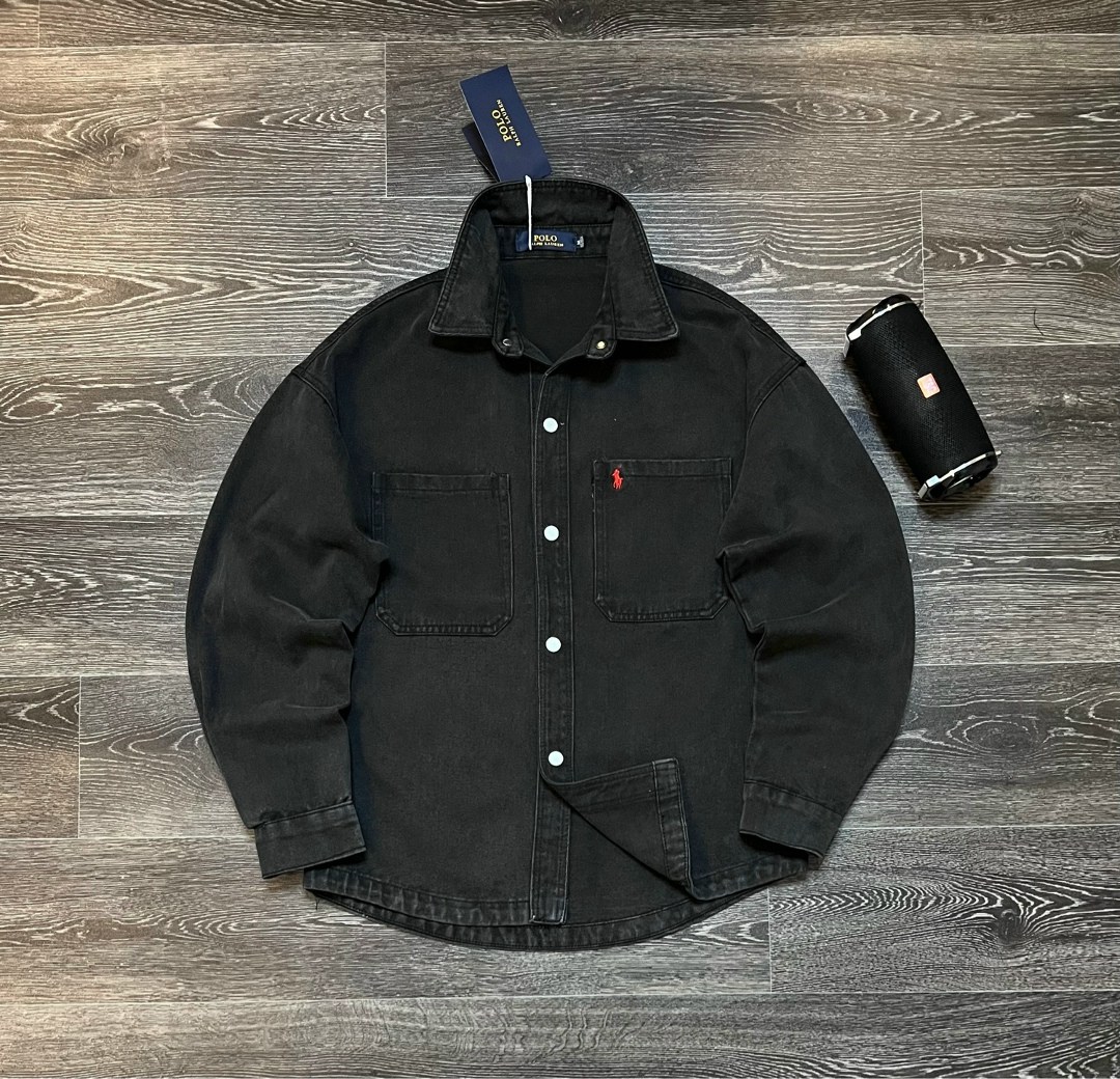 джинсовая куртка мужскaя,джинсовая куртка,джинсовая куртка polo ralph lauren,куртка рубашка,джинсовая куртка рубашка