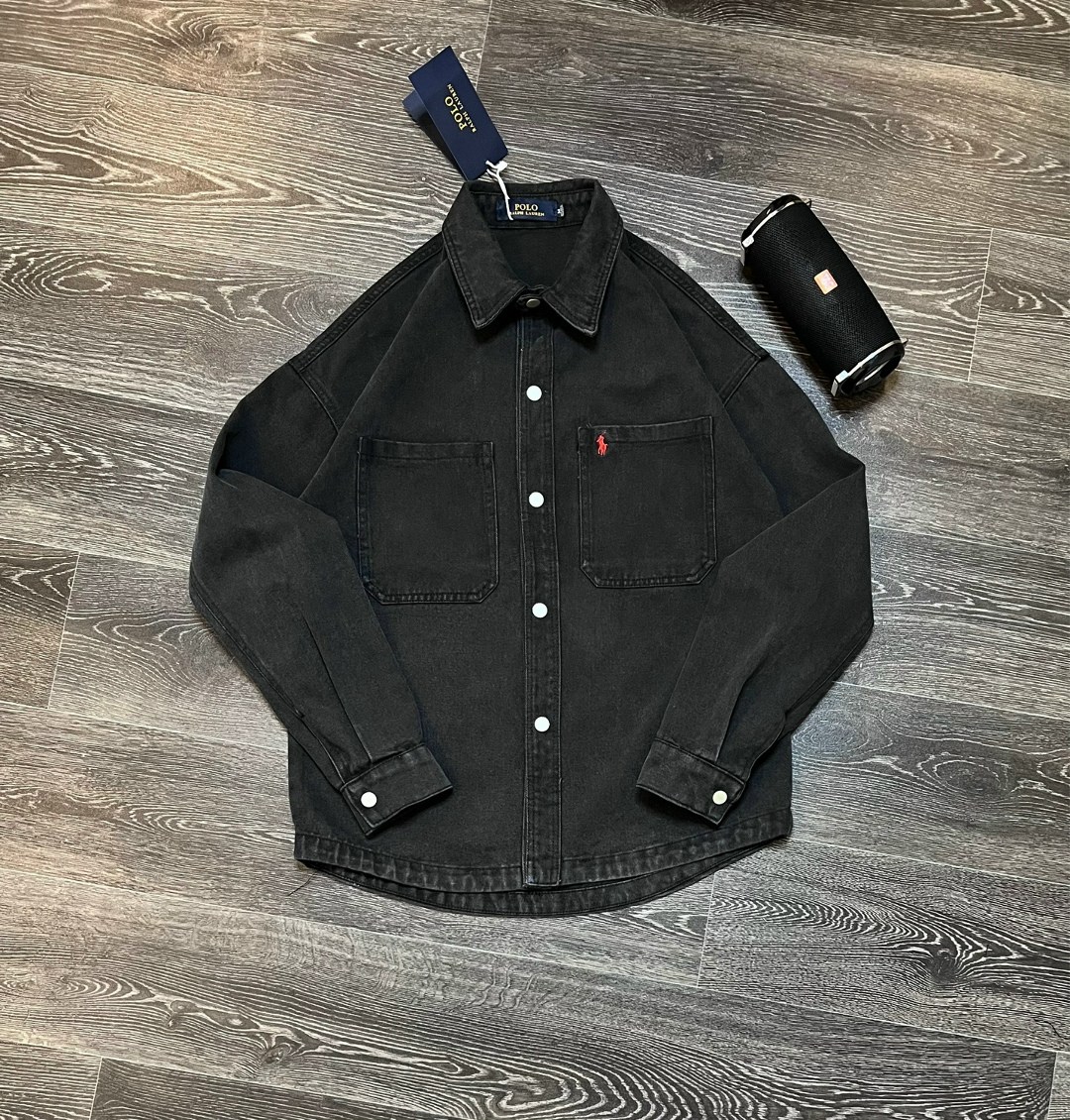 джинсовая куртка мужскaя,джинсовая куртка,джинсовая куртка polo ralph lauren,куртка рубашка,джинсовая куртка рубашка