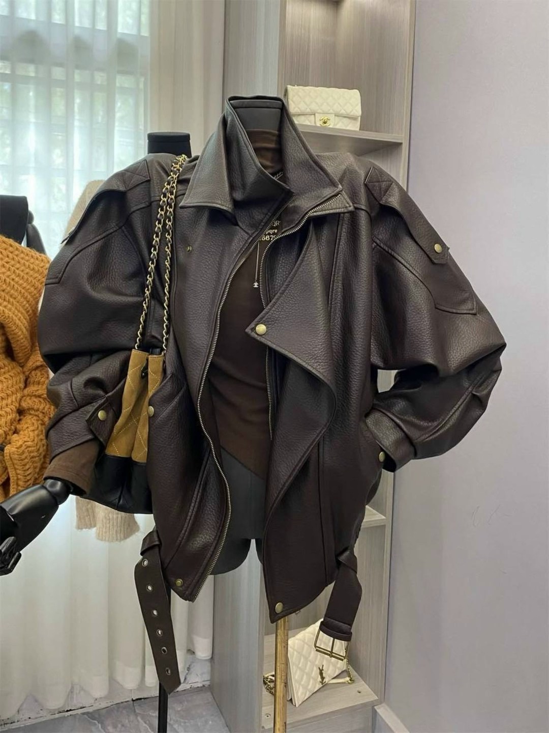 женская кожаная куртка,кожаная куртка,женская куртка,куртка,куртка из искусственной кожи женская