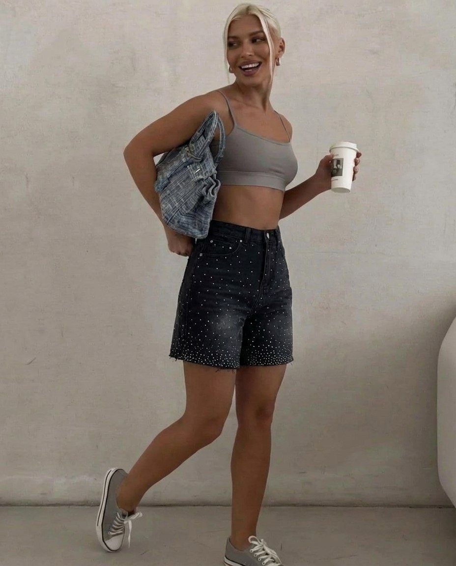 шорты джинсовые женская,шорты джинсовые летние,повседневные шорты,шорты бермуды 2026 джинсовые,шорты джинсовые летние с карманами