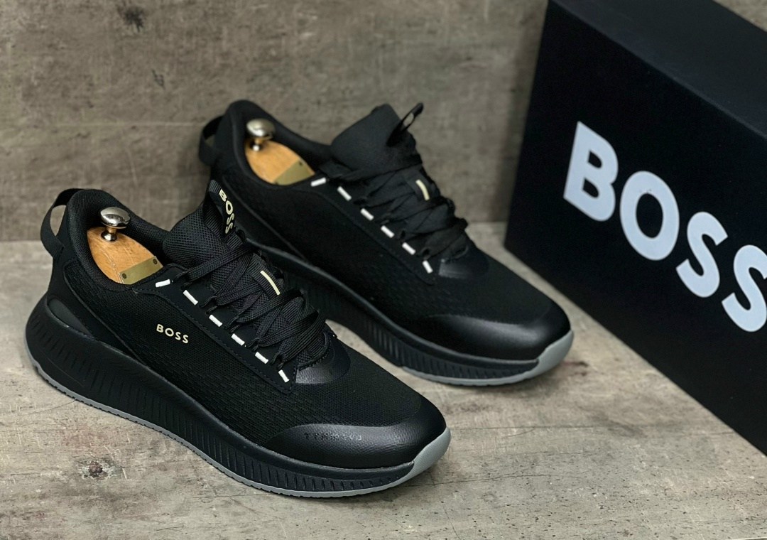 кроссовки boss,,черные кроссовки,кроссовки boss мужские,кроссовки boss черные
