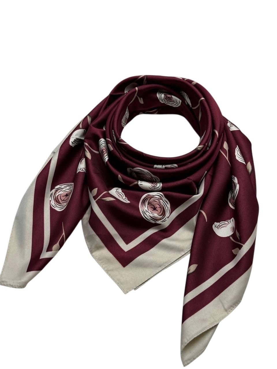 платок женский,шелковые платки,атласный платок,шарфы и платки,платок