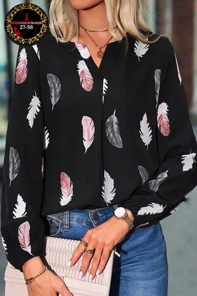 кофточки женские,женская шифоновая блузка с длинными рукавами,модные женские блузки,модная блузка,женская блузка