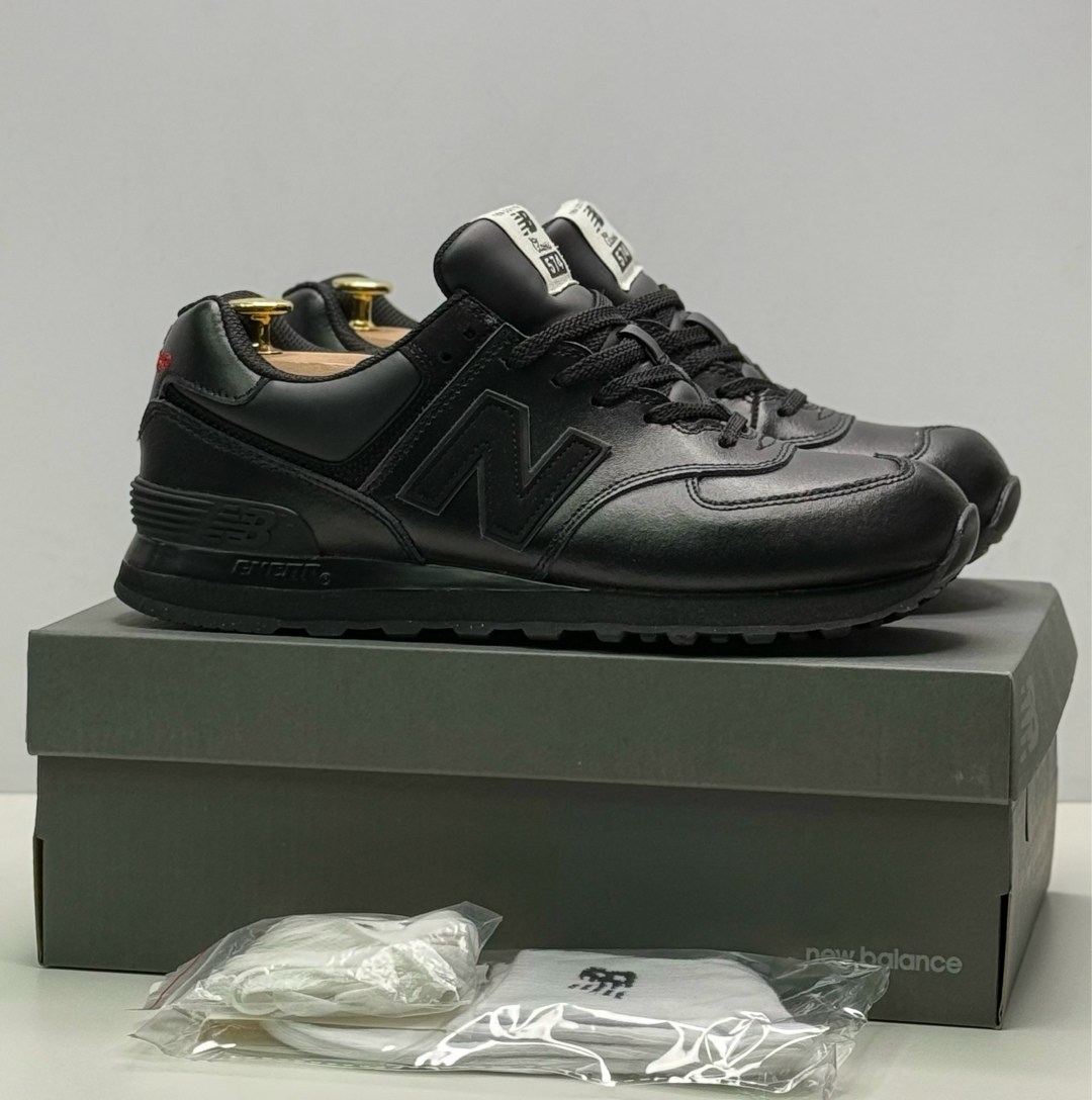 кроссовки new balance 574,кроссовки new balance,нью баланс 574черные кожаные,new balance 574 черные,кроссовки new balance 574 мужские черные
