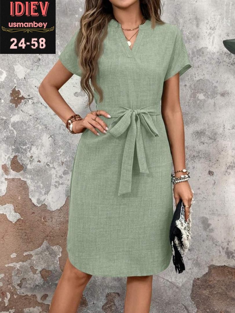 платье с поясом,женское летнее платье,женское платье,летнее повседневное платье,модное платье
