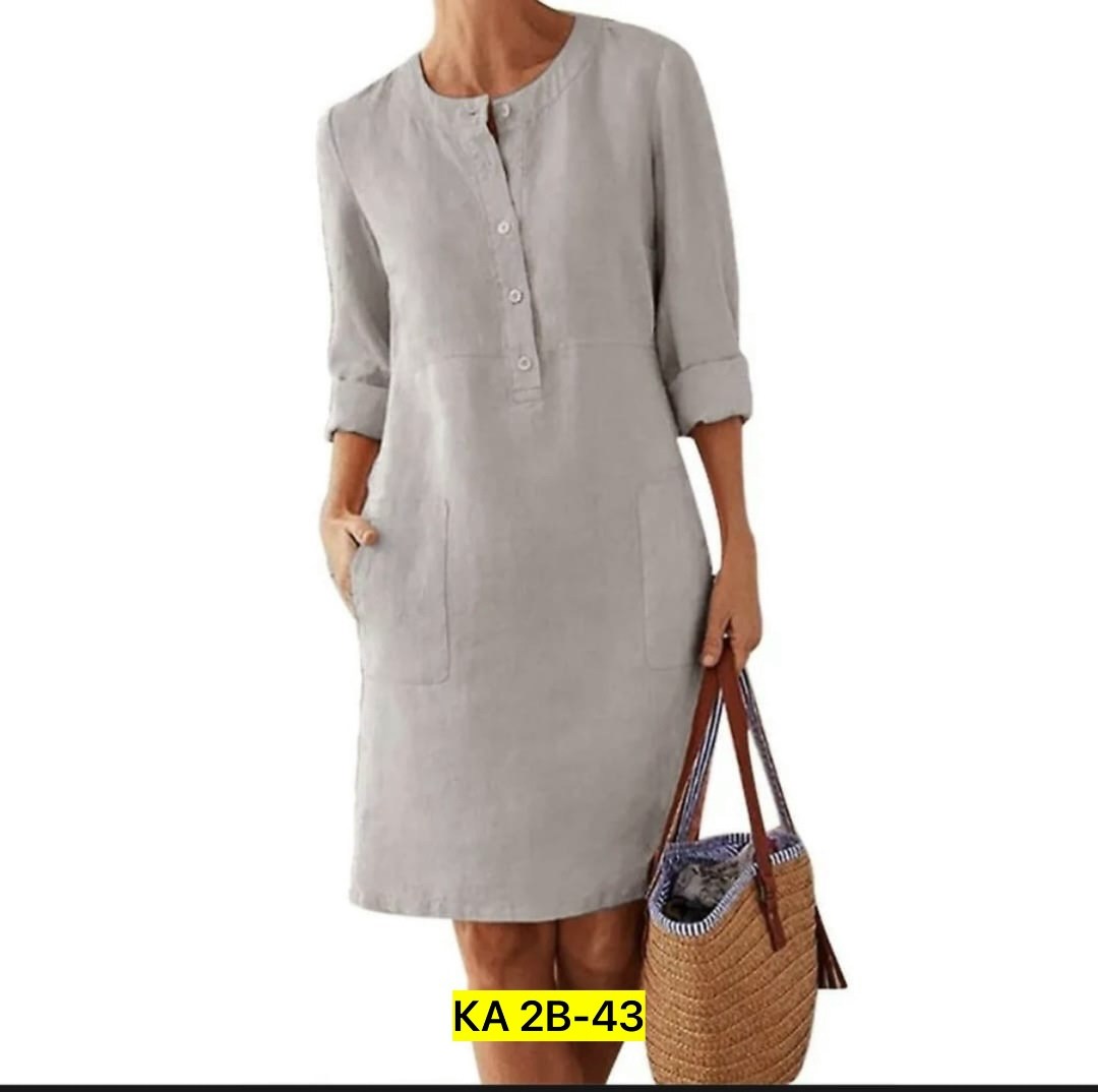 платье рубашка летнее повседневное,женское повседневное платье,прямое платье,платье туника из штапеля,женское платье